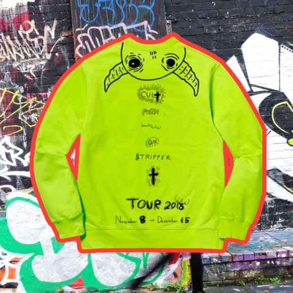 Christian ✝️ Sex Club “Not a CULt” tour Crewneck🧪 - Picture 2 of 4